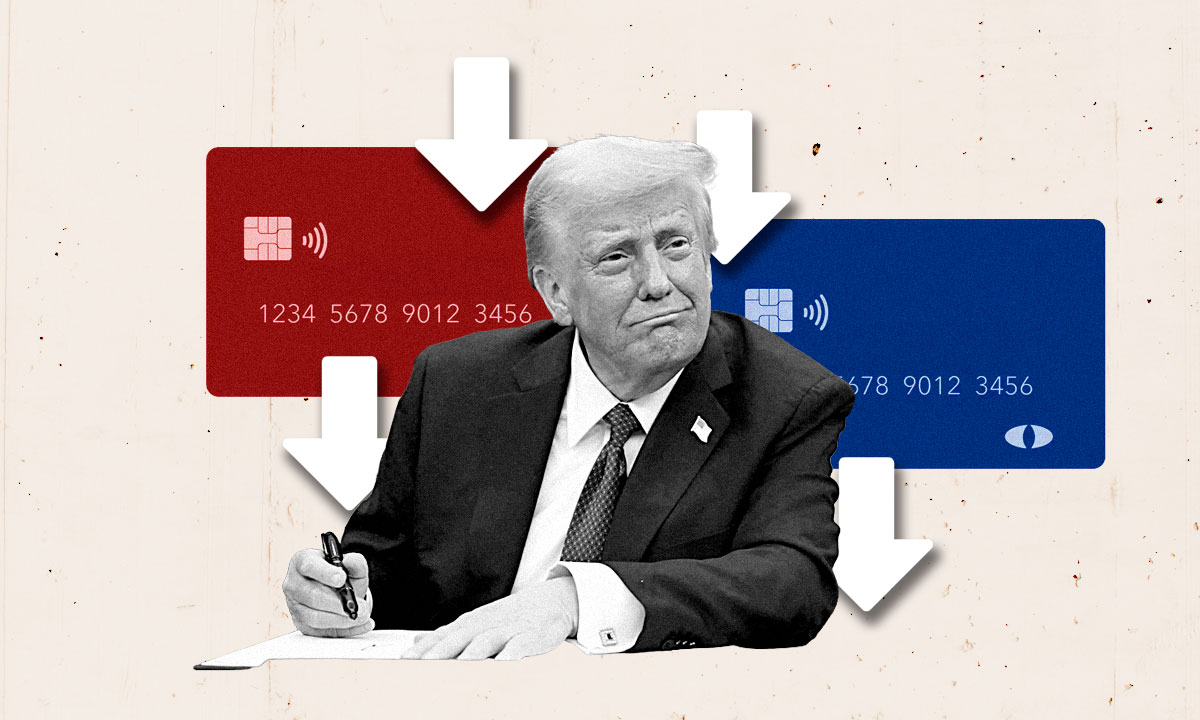 Donald Trump planea frenar el interés de las tarjetas de crédito al 10% por un año