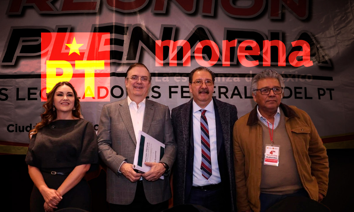 Ebrard presume crecimiento de México en reunión plenaria con PT