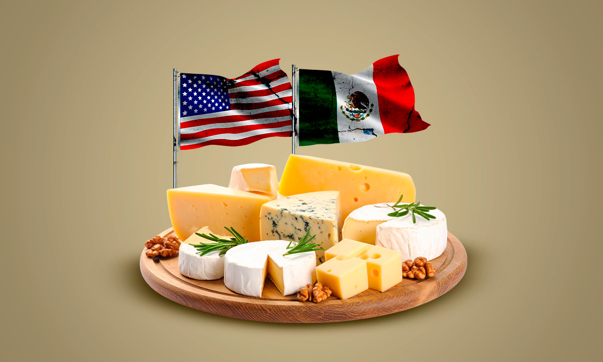 Quesos europeos desatan conflicto comercial entre México y EU rumbo a la revisión del T-MEC