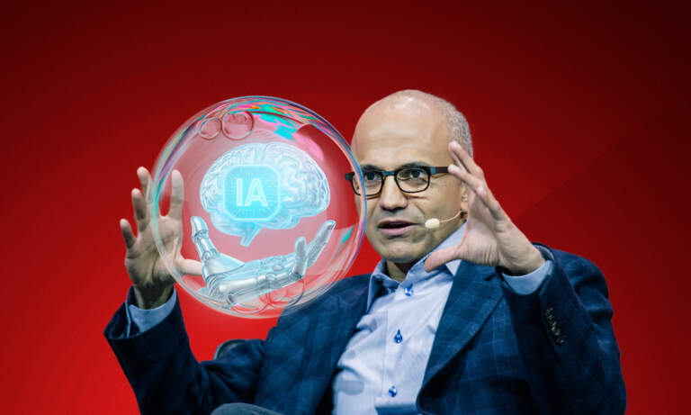 Satya Nadella, CEO de Microsoft, ‘alimenta’ las preocupaciones sobre una burbuja en la IA
