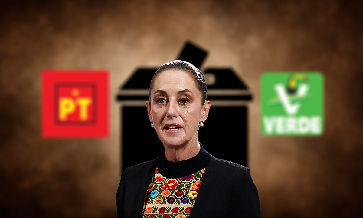 Roces entre el PT, PVEM y el Gobierno por reforma electoral generan ruido a Claudia Sheinbaum de cara al T-MEC