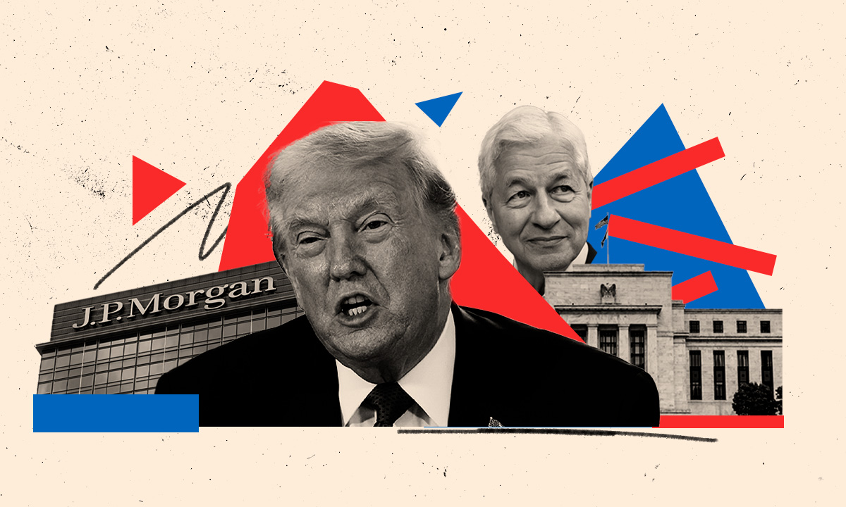 Donald Trump anuncia demanda contra JPMorgan y niega haber ofrecido presidencia de la Fed a Jamie Dimon