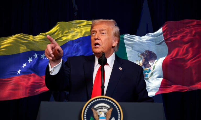 “Algo se debe hacer con México”, dice Donald Trump tras ataque contra Venezuela