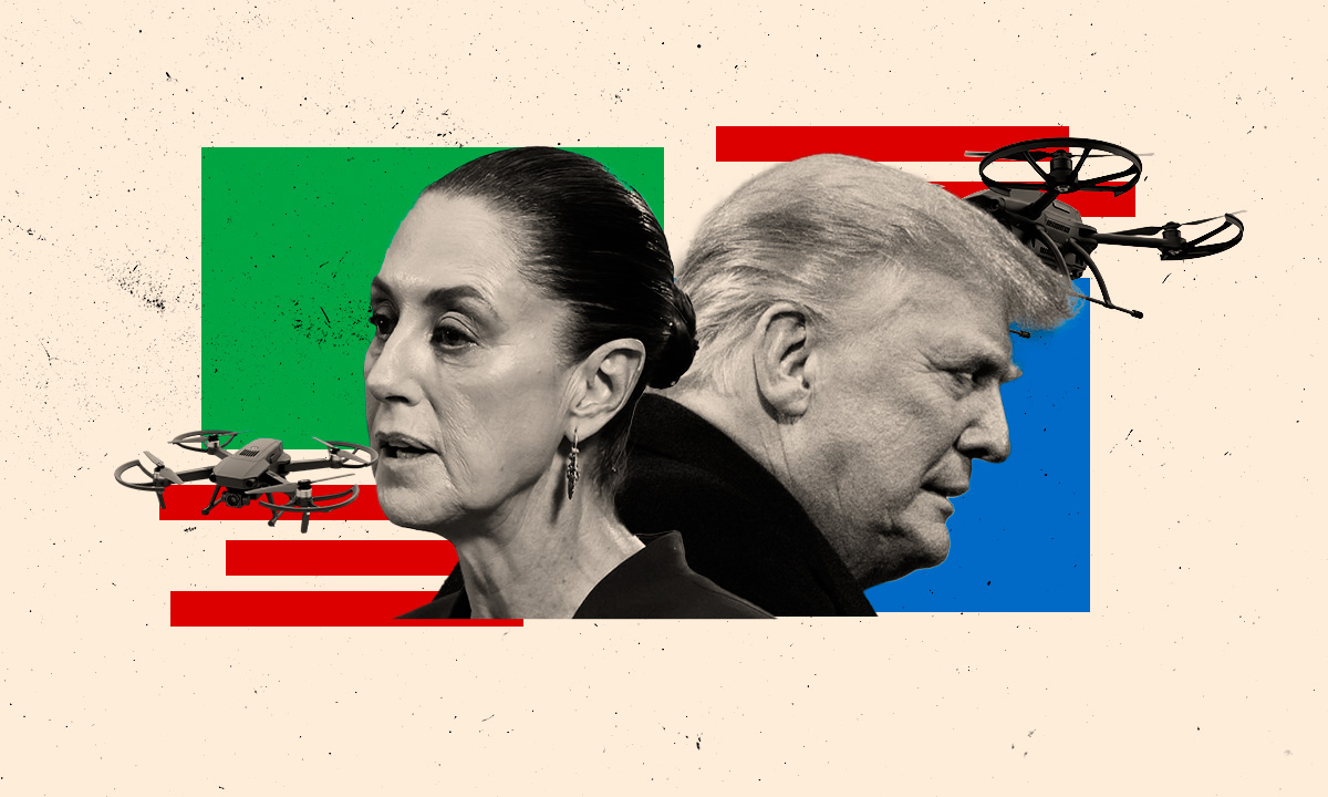 Drones, inteligencia y presión diplomática, la nueva estrategia de EU sobre México: NYT