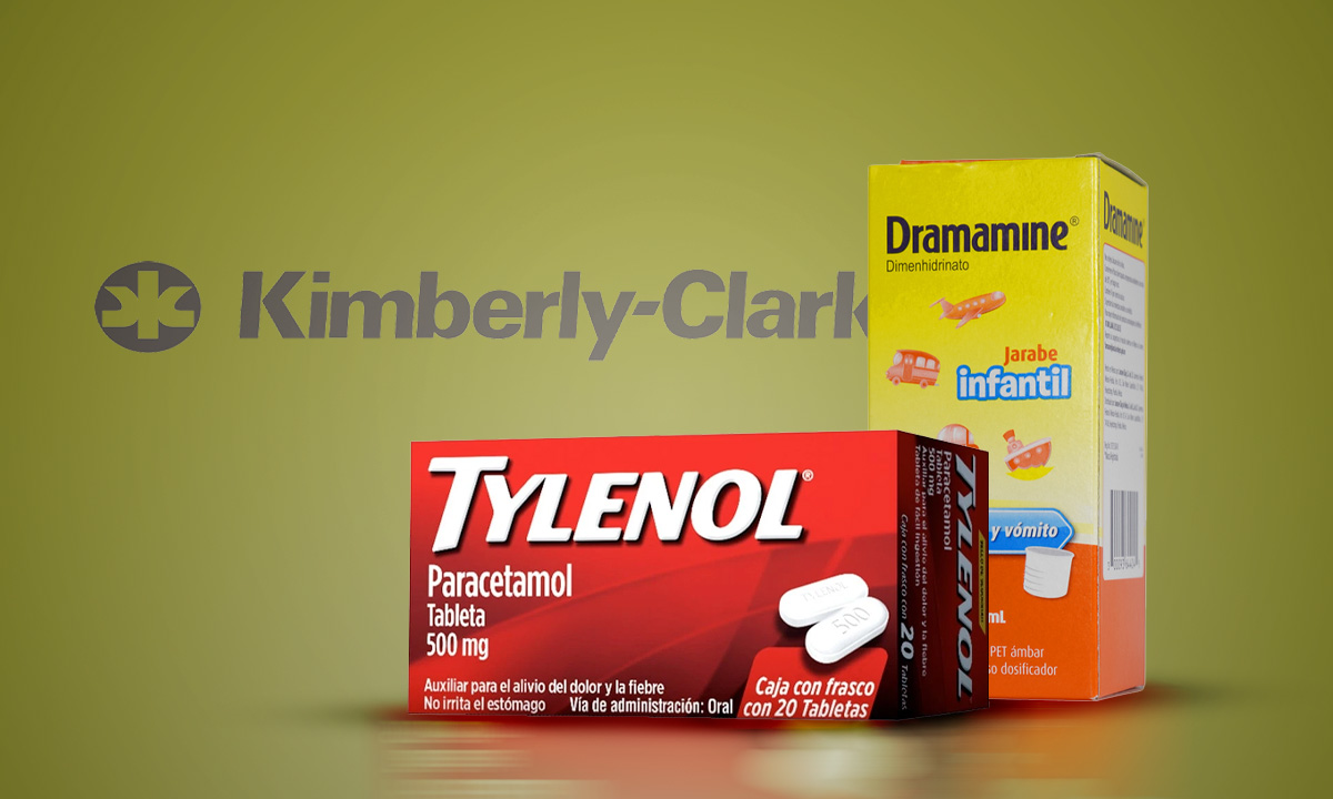 Kimberly-Clark de México analiza integración de Tylenol y Dramamine en el país