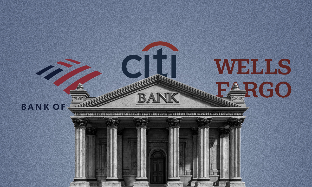 Claroscuros en bancos de EU: BofA y Citi alcanzan las expectativas, pero Wells Fargo queda a deber