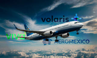 Volaris lidera tráfico aéreo mientras Aeroméxico inicia 2026 en números rojos
