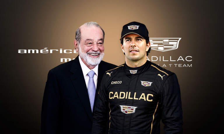 Carlos Slim afianza su relación con el ‘Checo’ Pérez: América Móvil firma patrocinio con Cadillac