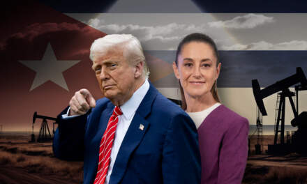 Trump revela que Sheinbaum detuvo envíos de petróleo a Cuba a petición suya