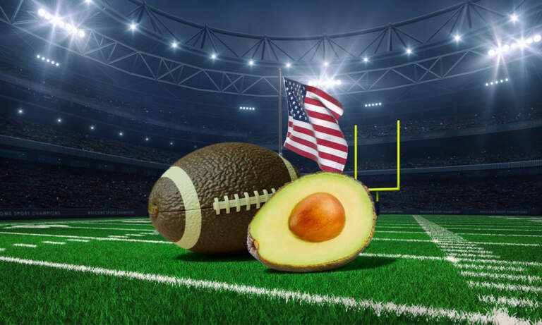 Aguacate mexicano cruza la frontera en cifras récord por el Super Bowl