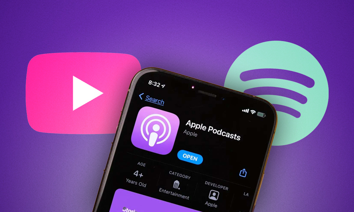 Apple intensifica competencia contra Netflix, Youtube y Spotify con cambios en su app de podcast