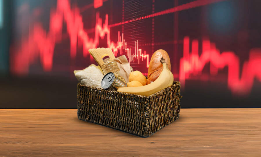 Los productos que más encarecieron la canasta en el último año fueron el bistec de res (17.0%), la leche pasteurizada (10.1%) y los alimentos y bebidas consumidas fuera de casa (7.3%). 