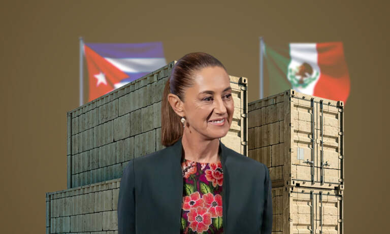 Exportaciones de México a Cuba alcanzan los 1,282 mdd con Claudia Sheinbaum