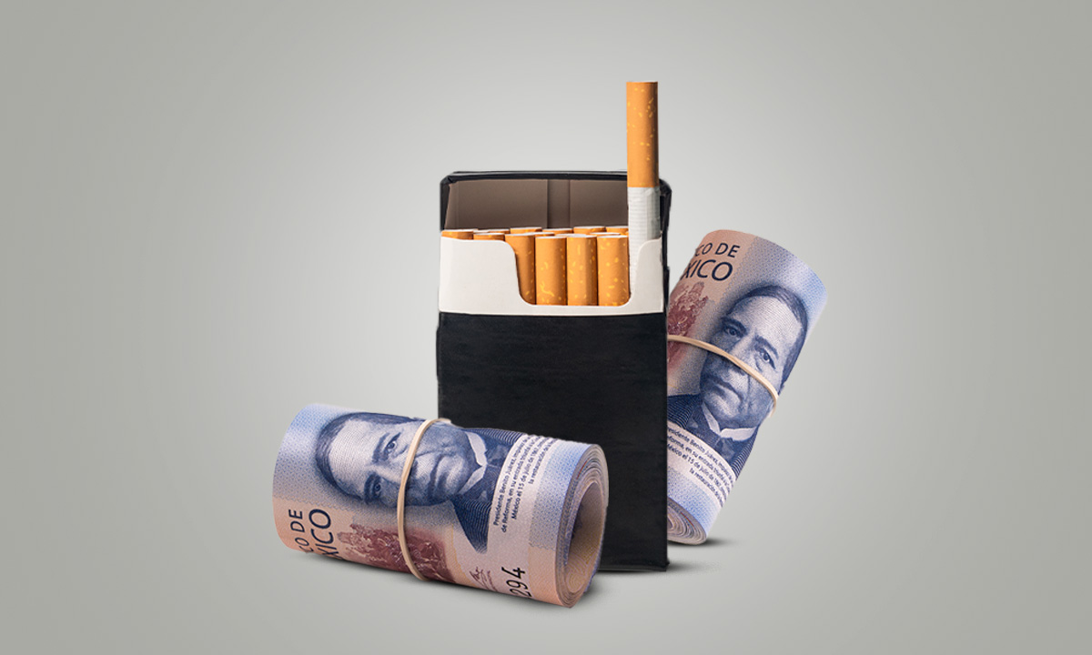 IEPS a cigarros dejará 62,100 mdp al gobierno en 2026, tras una década de altibajos
