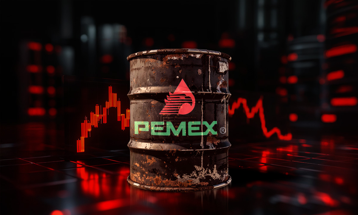 Pemex: menos exportaciones y tope a la gasolina golpean sus ingresos