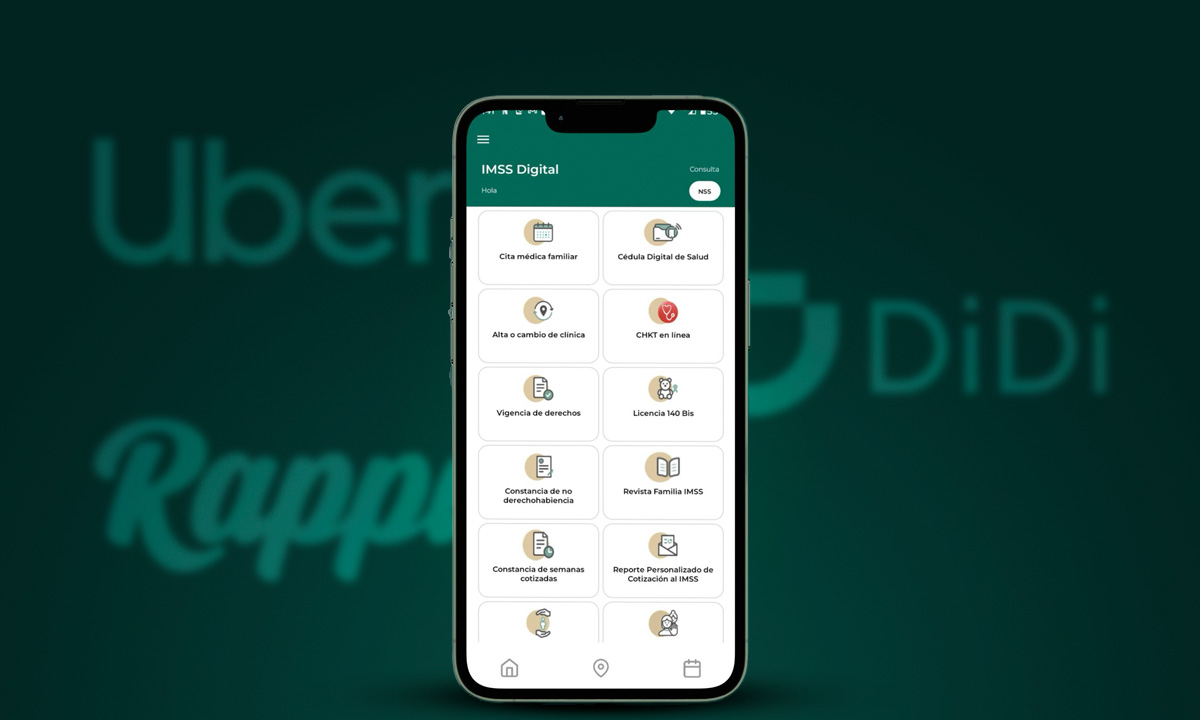 Empleo en plataformas digitales: solo el 10% goza de seguridad completa con el IMSS