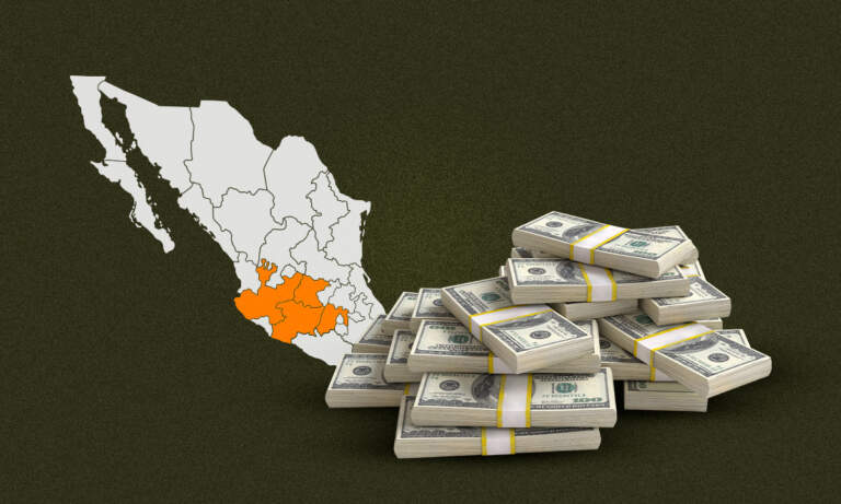 Guanajuato, Michoacán, y Jalisco: miles de dólares en remesas, pero con alta inseguridad