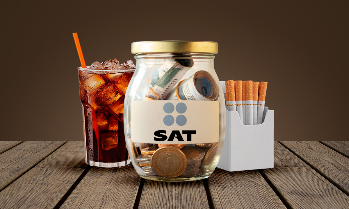SAT recauda más impuestos en enero con impulso del IEPS a cigarros y refrescos