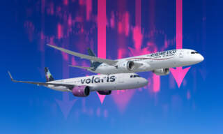 Acciones de Aeroméxico y Volaris se ‘contagian’ de la caída global de las aerolíneas por el conflicto EU-Irán