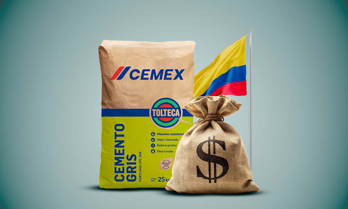 Cemex continúa con sus desinversiones: venderá parte de sus activos en Colombia por 555 mdd