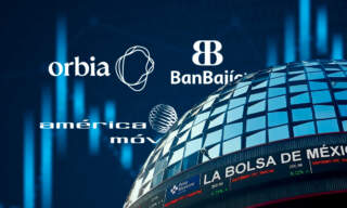 Orbia y América Móvil ganan en la BMV pese a un trimestre de volatilidad