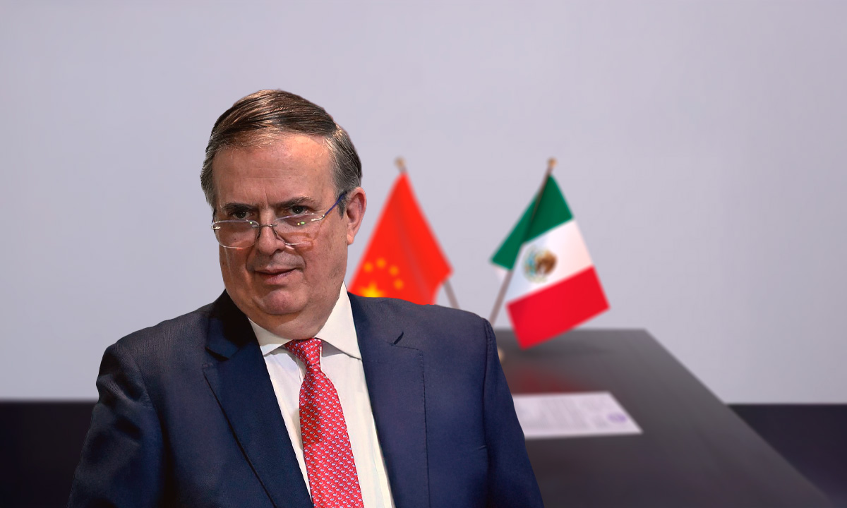 México alista diálogo con China en medio de tensiones comerciales, revela Marcelo Ebrard