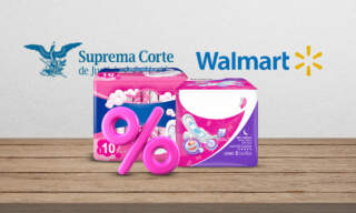 SCJN niega a Walmart tasa de IVA cero a productos de higiene menstrual