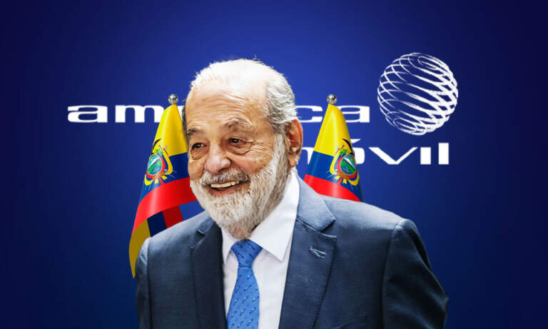 América Móvil, de Carlos Slim, anuncia inversión de 600 millones de dólares en Ecuador
