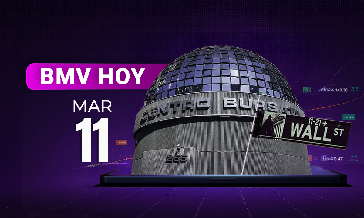 BMV cae ‘de la mano’ de Peñoles; Wall Street inicia mixto con el Nasdaq en verde