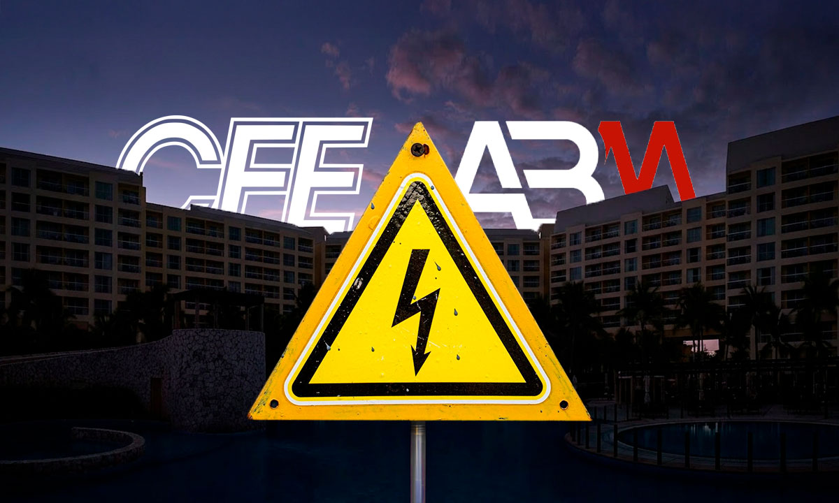 CFE programa apagones en Cancún durante la celebración de la Convención Bancaria