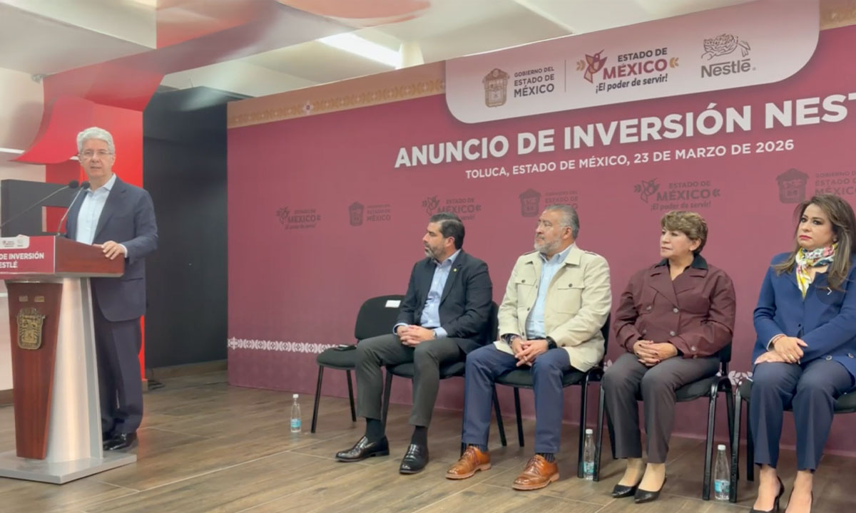 Nestlé realizará inversión de 455 mdd en el Edomex