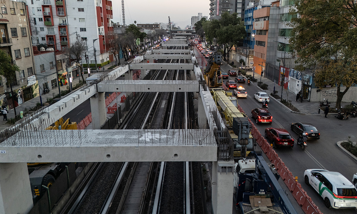 La ciclovía de Calzada de Tlalpan contempla un tramo elevado.