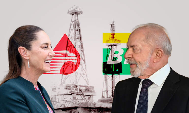 Pemex y Petrobras podrían trabajar juntas en el Golfo de México; Lula da Silva ya conversó con Claudia Sheinbaum