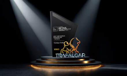 Trafalgar recibe reconocimiento global por su aplicación bancaria y tarjeta de débito para Pymes