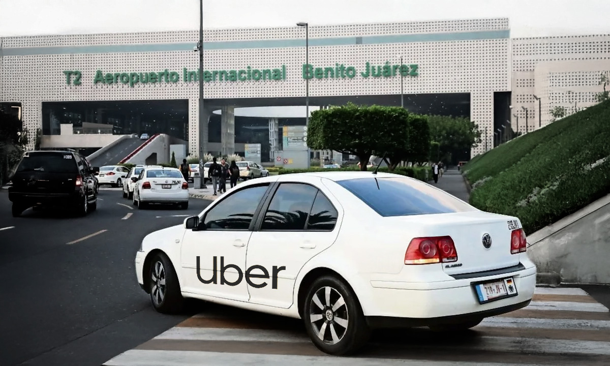 Uber vs taxis autorizados en el AICM: usuarios se topan con precios hasta 3 veces más altos