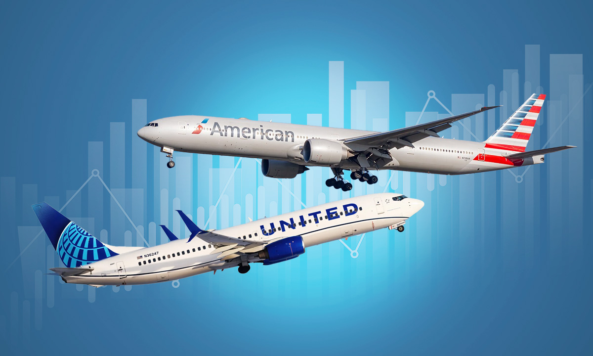 American Airlines y United Airlines ‘despegan’ en bolsa ante expectativas de una posible fusión