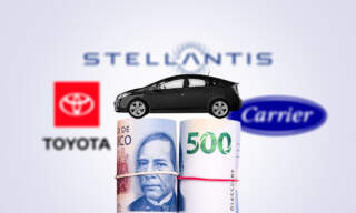 Toyota, Stellantis y Carrier lideran la inversión extranjera en México en 2025