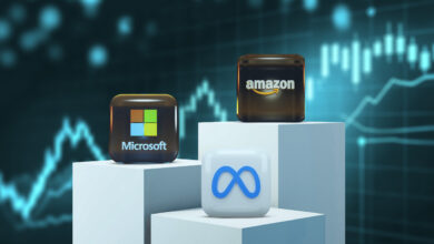 Meta, Microsoft, Alphabeth y Amazon: así les fue a las magníficas en el 1T26