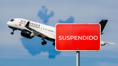 Air Canada cancela rutas