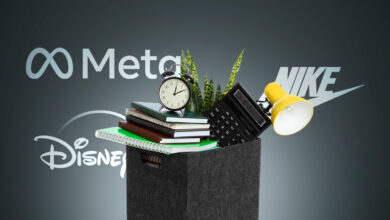 Despidos en Nike, Disney, Paramount, Meta y Epic Games