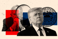 Jerome Powell y Donald Trump