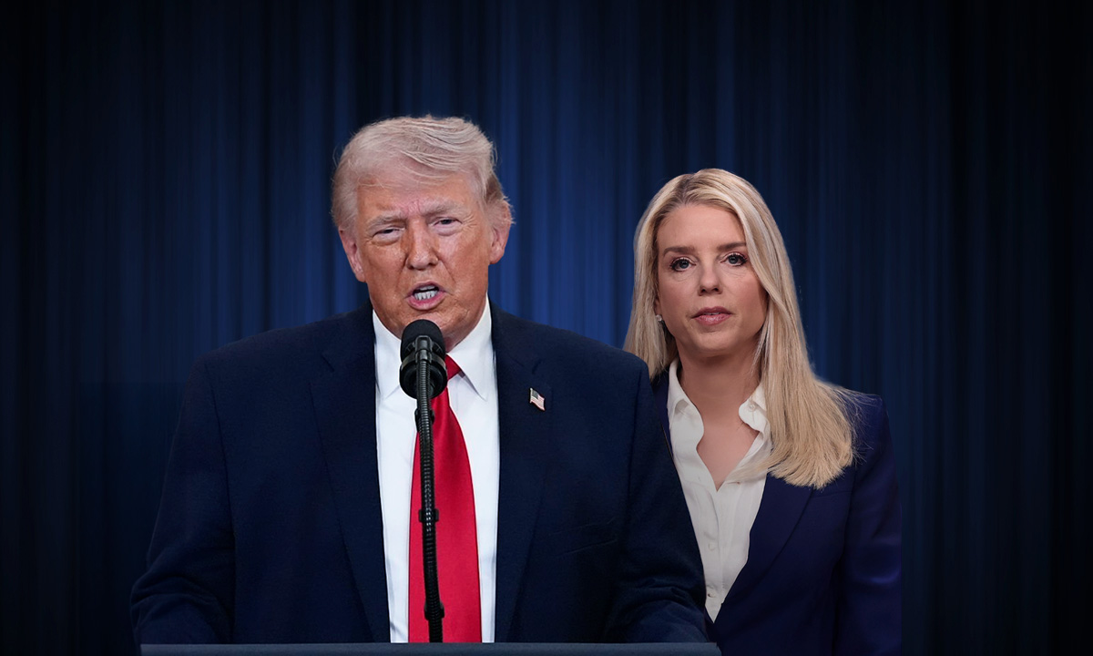 Donald Trump destituye a Pam Bondi como fiscal general