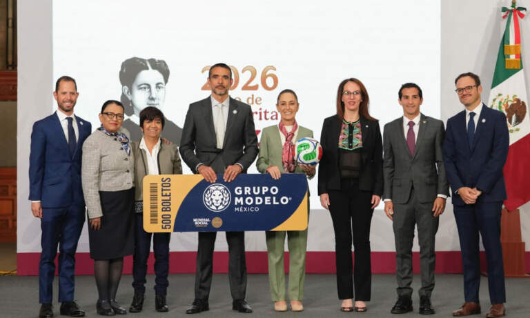 Grupo Modelo impulsa el Mundial 2026 con boletos, pantallas y apoyo a negocios locales