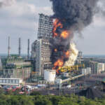 Incendio en Dos Bocas, controlado sin daños estructurales ni heridos: Claudia Sheinbaum