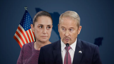 Claudia Sheinbaum y Ronald Johnson inversión