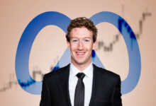 Meta cae en la bolsa