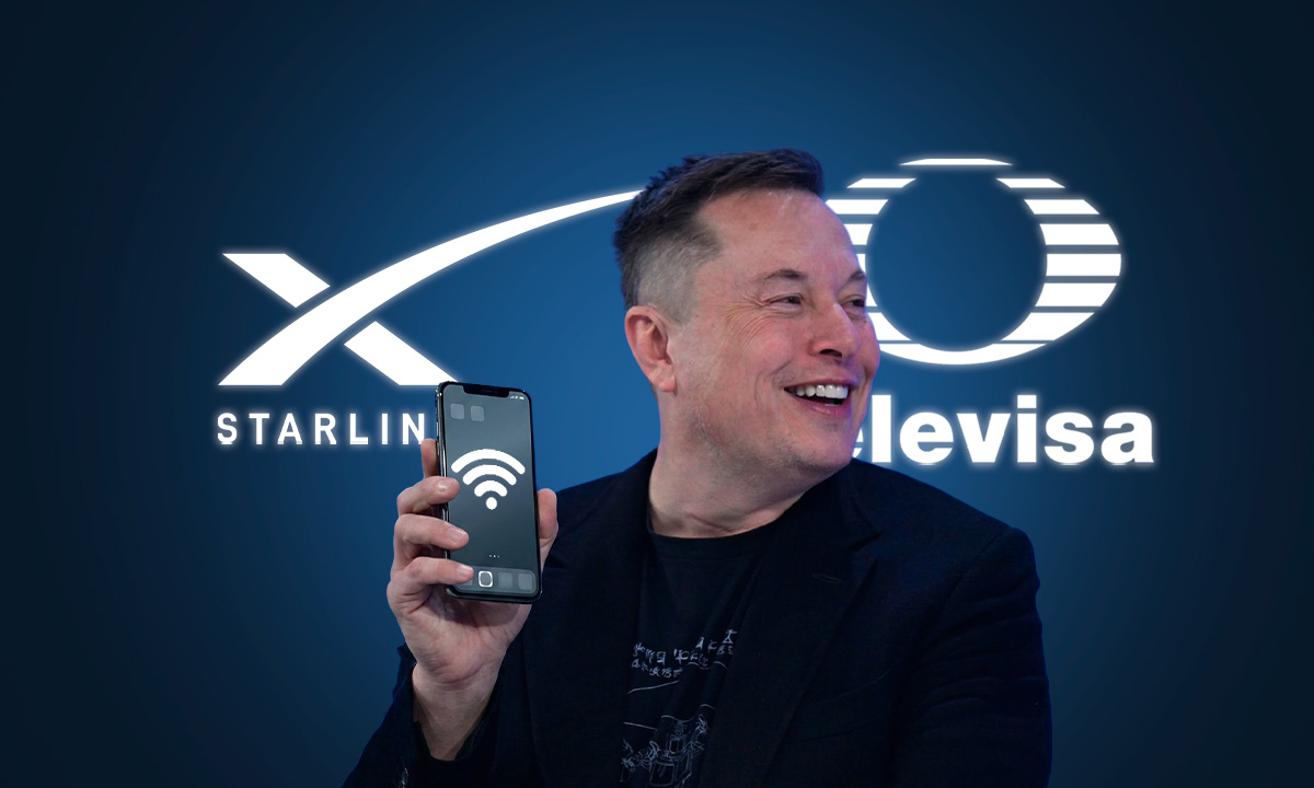 Starlink, de Elon Musk, se alía con Bestel de Televisa para llevar internet satelital empresarial a México