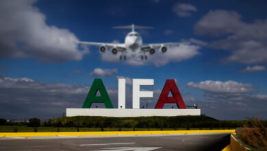De los más de 1.7 millones de pasajeros del AIFA en el primer trimestre del año, solo 5% del total fueron internacionales