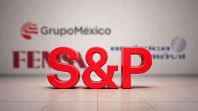 América Móvil, FEMSA y Grupo México, y otras 8 empresas se salvan del ajuste de S&P