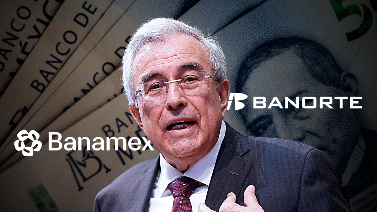 Rubén Rocha riene cuentas en bancos como Banamex y Banorte.